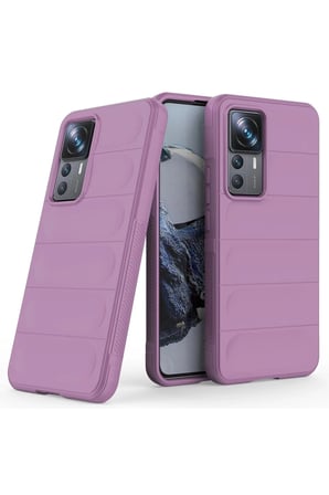 Mey İthalat®   Mi 12T Pro Kılıf Optimum Silikon - Mor