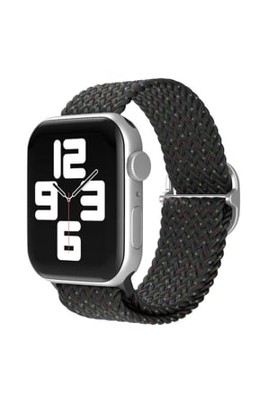 Mey İthalat®   Watch 42mm Star Kordon - Benekli Siyah