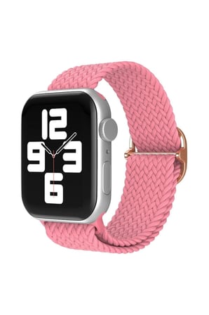 Mey İthalat®  Watch 20mm Star Kordon - Pembe