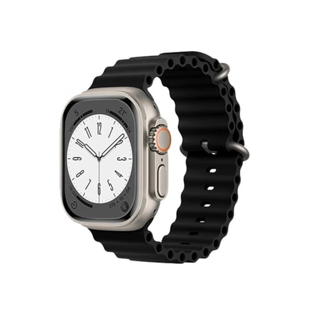 Mey İthalat®   Watch 38mm Ocean Kordon - Siyah