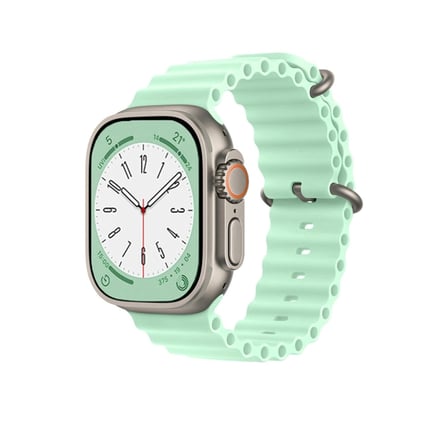 Mey İthalat®   Watch 42mm Ocean Kordon - Açık Yeşil