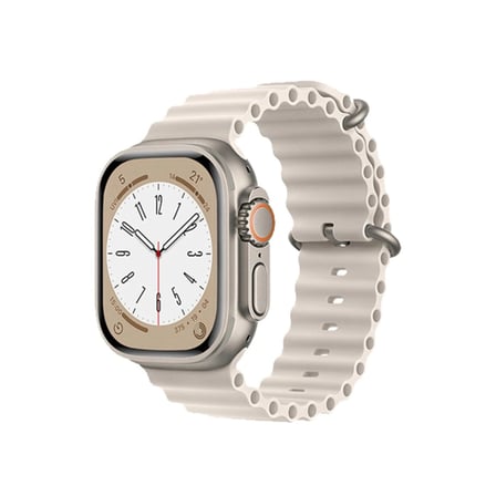 Mey İthalat®   Watch 42mm Ocean Kordon - Krem