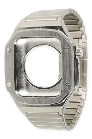 Mey İthalat®   Watch 44mm KR409 Metal Kordon - Gümüş