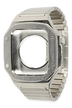 Mey İthalat®   Watch 45mm KR409 Metal Kordon - Gümüş