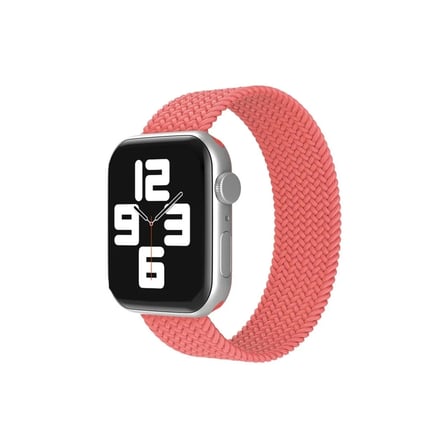 Mey İthalat®   Watch 42mm Ayarlı Solo Silikon Kordon - Pembe
