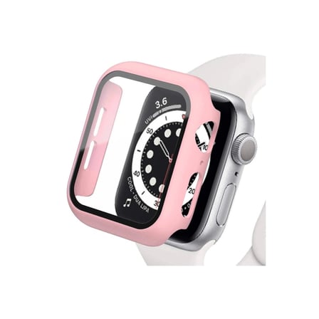 Mey İthalat®   Watch 41mm Camlı Kasa Ekran Koruyucu - Rose Gold
