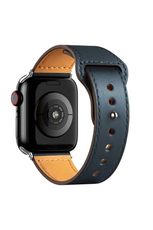 Mey İthalat®   Watch 38mm KR415 Luaz Deri Kordon - Lacivert