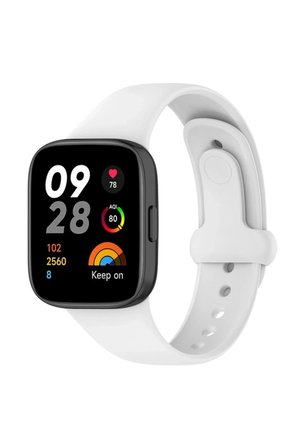 Mey İthalat®   Redmi Watch 3 Origin Silikon Kordon - Beyaz