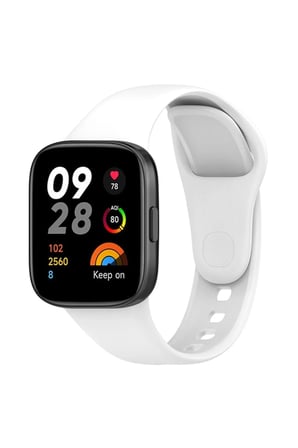 Mey İthalat®   Redmi Watch 3 Klasik Kordon - Beyaz