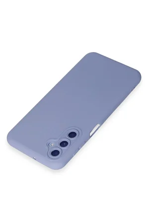 Mey İthalat®  Samsung Galaxy M34 5G Kılıf Nano içi Kadife Silikon - Lila