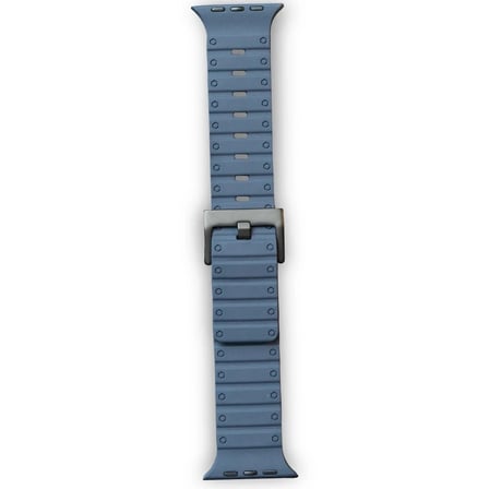 Mey İthalat®   Watch 42mm Magnus Mıknatıslı Silikon Kordon - Mavi