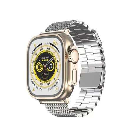 Mey İthalat®   Watch 38mm Ascend Metal Kordon - Gümüş
