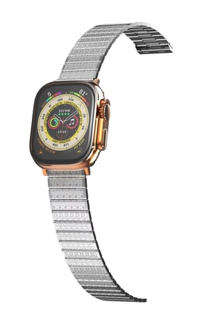 Mey İthalat®   Watch 38mm Made Metal Kordon - Gümüş