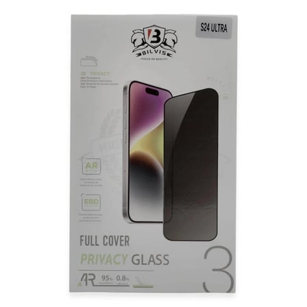 Mey İthalat®  Samsung Galaxy S24 Ultra Bilvis Hayalet Cam Ekran Koruyucu