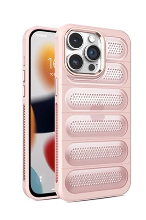 Mey İthalat®  iPhone 14 Pro Kılıf Airmax Silikon Kapak - Pembe