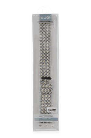Mey İthalat®   Watch 42mm Karo Motif Kordon - Lila