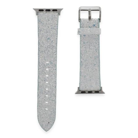 Mey İthalat®   Watch 42mm Starry Taşlı Kordon - Mavi