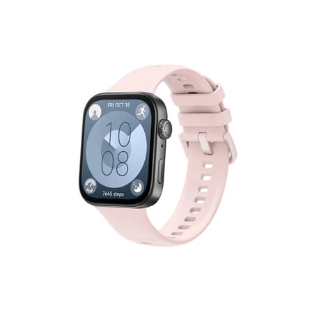 Mey İthalat®  Huawei Watch Fit 3 Klasik Kordon - Pudra