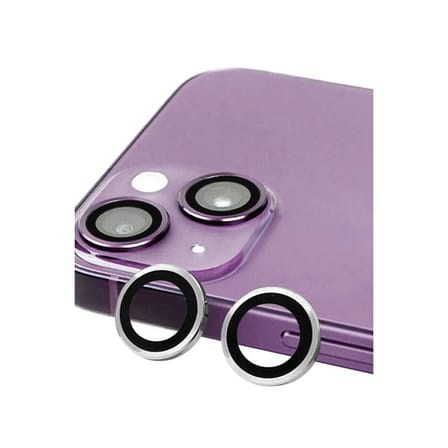 Mey İthalat®  iPhone 14 Raze Metal Kamera Lens - Gümüş