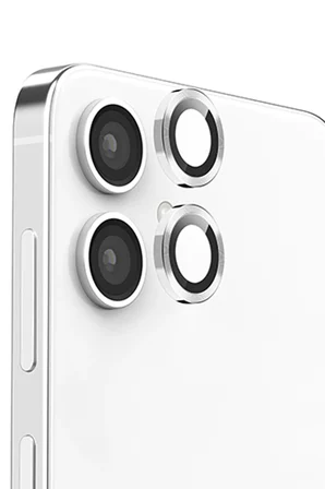Mey İthalat®  Samsung Galaxy A06 Raze Metal Kamera Lens - Gümüş