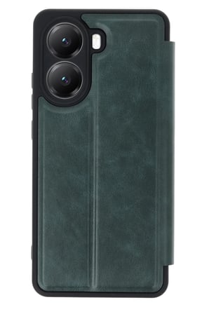 Mey İthalat®   Poco X7 Pro Kılıf Flip Cover - Koyu Yeşil