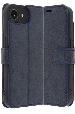 Mey İthalat®  iPhone 16E Kılıf Trend S Plus Kapaklı Kılıf - Lacivert