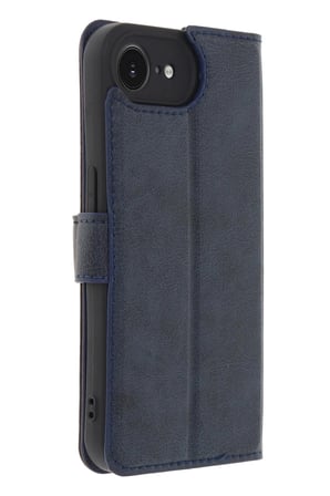 Mey İthalat®  iPhone 16E Kılıf Trend S Plus Kapaklı Kılıf - Lacivert