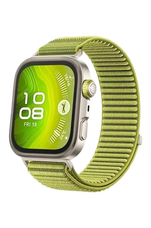 Mey İthalat®  Huawei Fit 4 Braid Kordon - Açık Yeşil