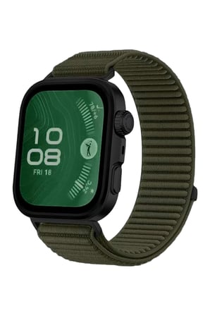 Mey İthalat®  Huawei Fit 4 Braid Kordon - Koyu Yeşil