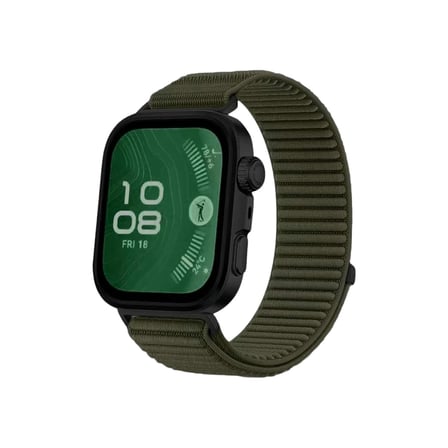 Mey İthalat®  Huawei Fit 4 Braid Kordon - Koyu Yeşil