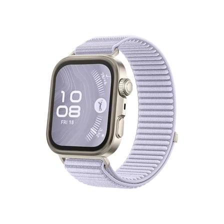 Mey İthalat®  Huawei Fit 4 Braid Kordon - Lila