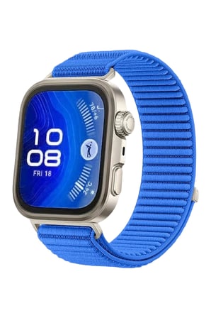 Mey İthalat®  Huawei Fit 4 Braid Kordon - Mavi
