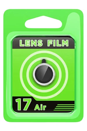 Mey İthalat®   iPhone 17 Air Raze Metal Kamera Lens - Gümüş