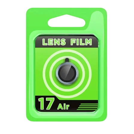 Mey İthalat®   iPhone 17 Air Raze Metal Kamera Lens - Mavi