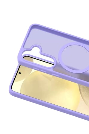 Mey İthalat®  Samsung Galaxy S25 FE Jota Magsafe Kapak - Lila