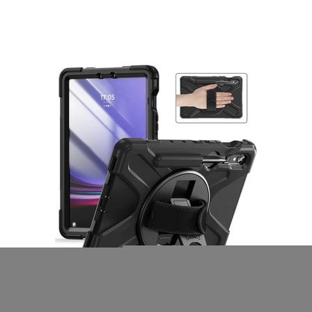Mey İthalat®  Samsung Galaxy X730 Tab S11 Kılıf Amazing Tablet Kapak - Siyah