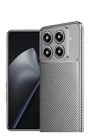 Mey İthalat®   Mi 15T Pro Auto Focus Karbon Kapak - Gri