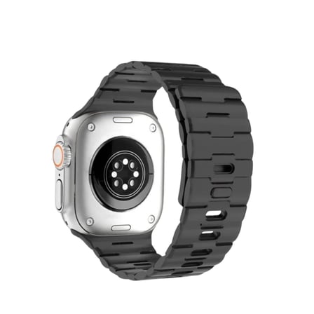 Mey İthalat®   Watch Ultra 49mm Wowen Kordon - Siyah