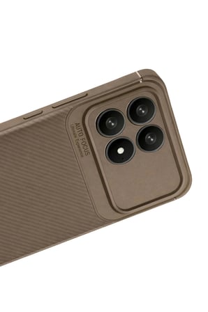 mey i̇thalat®   poco f8 pro auto focus karbon kapak - kahverengi