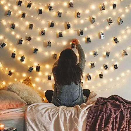 Mandal Led Işık 2 Metre 10 Adet Led 