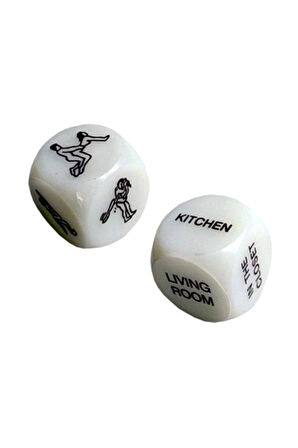 Zar Oyunu Sex Dice Glow Dark 