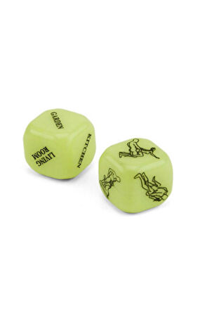 Zar Oyunu Sex Dice Glow Dark 