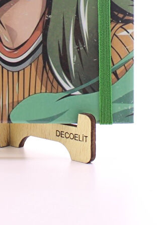 Lastikli Çizgisiz Sert Kapak Bellie Eilish Defter
