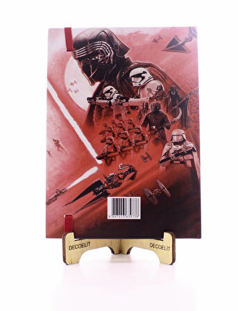 Lastikli Çizgisiz Sert Kapak Star Wars Defter