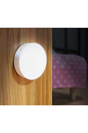 Hareket Sensörlü Led Işık Usb Şarjlı Lamba Led Işık Sensörlü Lamba Gece Lambası