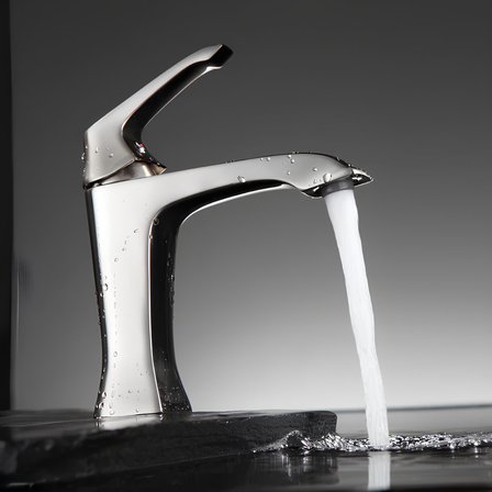 Creavit Avangart Krom Lavabo Bataryası AG1500