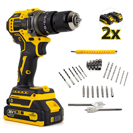 10mm Yellow Kömürsüz Vidalama 