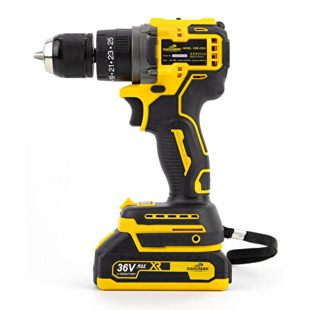 10mm Yellow Kömürsüz Vidalama 