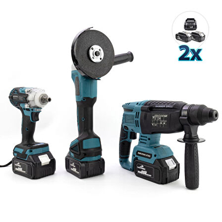 Üçlü Set 2B1Ş (Ş.Spral+S.Sıkma+Ş.Hilti)