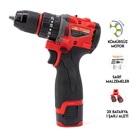 Akülü Vidalama MW24R 